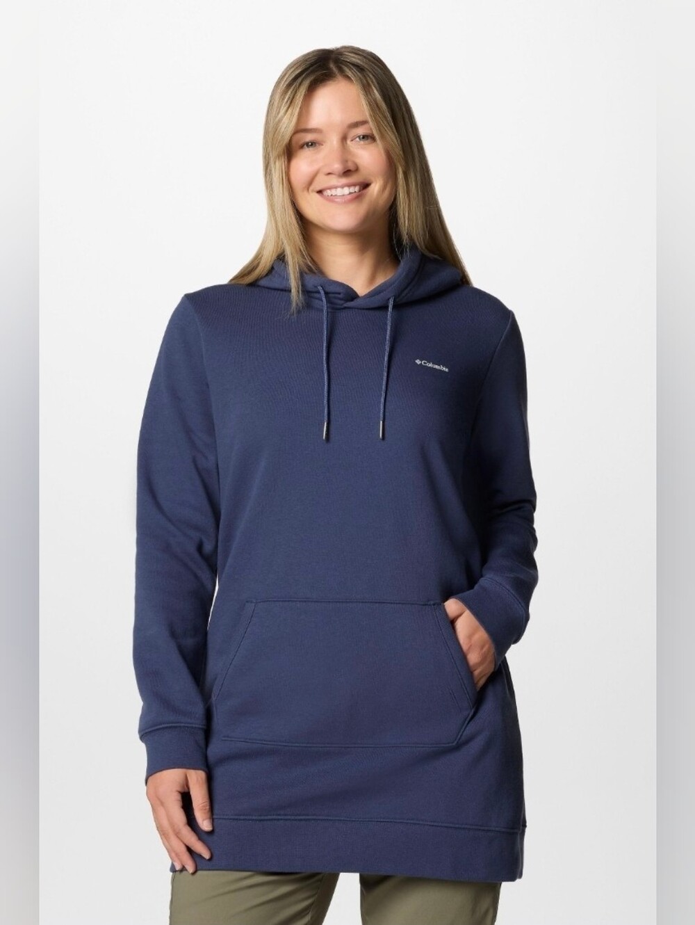 Women's Burr Trail Long Hoodie Size XL Blue Never Worn